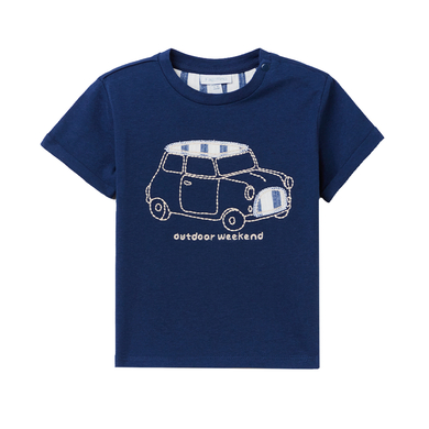 OVS T-shirt Embro Car Mid night Navy