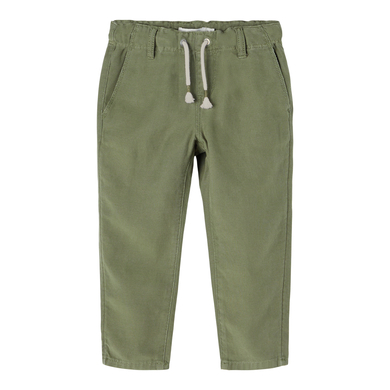 name it Pantalon enfant Nmmcaleb Hedge Green