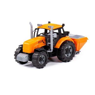 Levně POLESIE ® Traktor PROGRESS s rozmetadlem hnojiv