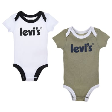 Levně Levi's® Kids Body 2 Pack White
