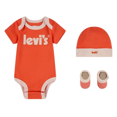 Levi's® Kids Set 3 st Hot Coral