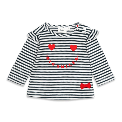 Image of Feetje Camicia a maniche lunghe Pomme D'Amour Marine059