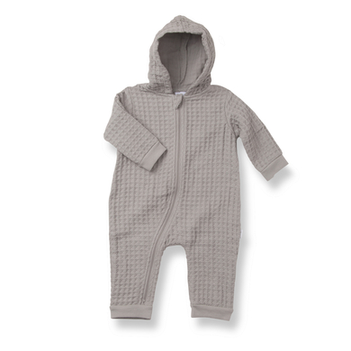 Image of LITTLE Overall Waffle taupe059