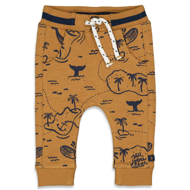 Feetje Pantalon sweat No Waves No Fun Camel