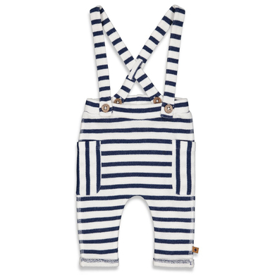 Feetje Pantalon à bretelles No Waves No Fun Marine