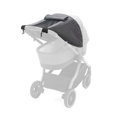 fillikid parasol deluxe gris melange para cochecito