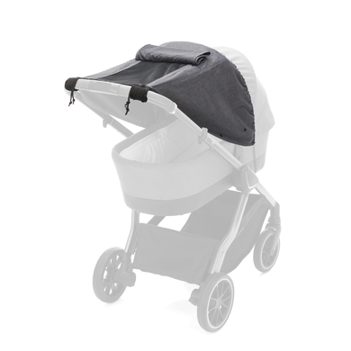 Image of fillikid Parasole Deluxe per passeggino, grigio melange059