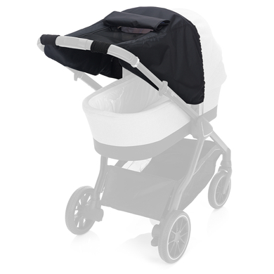 Image of fillikid Parasole Deluxe per passeggino, nero melange059