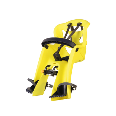 Levně BELLELLI Cyklistické sedadlo Tattoo Plus Handlefix pro montáž na řídítka Yellow High Viz