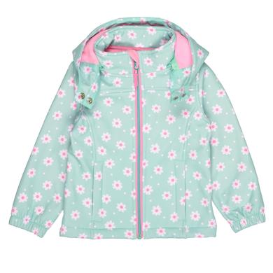 Staccato Softshell jas pepper mint patroon