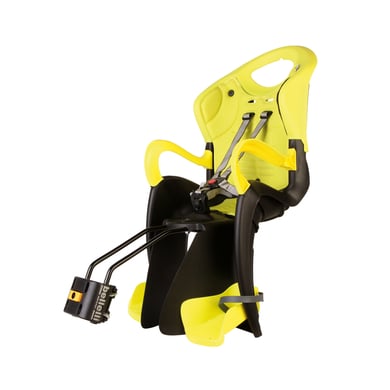BELLELLI Siège de vélo enfant Tiger B-Fix frame mount Yellow HI VIZ