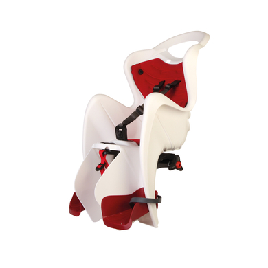 BELLELLI Siège vélo enfant arrière Mr Fox rack mount White / Red