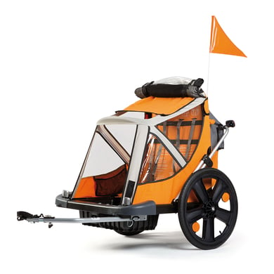 BELLELLI Fahrradanhänger B-Travel Children Trailer Orange 01TRLTS0011