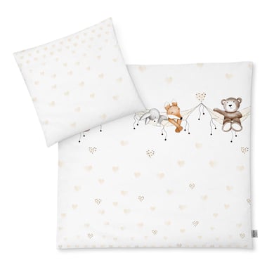 JULIUS ZÖLLNER Parure de lit enfant bande de dormeurs 80x80 cm