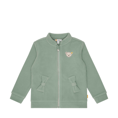 Steiff Veste polaire Green Milieu