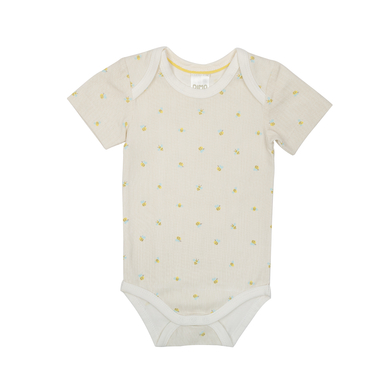 Dimo Tex body bébé manches courtes jaune abeille