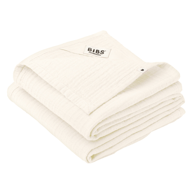 BIBS Langes enfant mousseline Cloth, Ivory