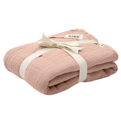 BIBS Couverture emmaillotage bébé mousseline Swaddle, Blush