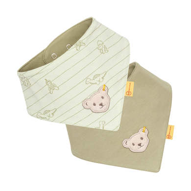 Steiff Foulard bébé pack de 2 Tea