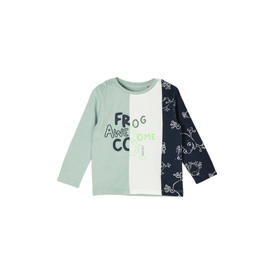 s. Olive r T-shirt à manches longues aqua