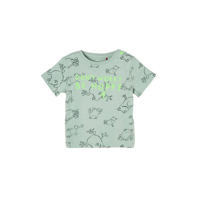 s. Olive r T-shirt med groda Print