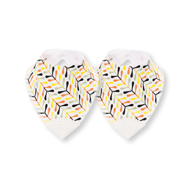 fillikid Bandana enfant anneau de dentition orange/jaune