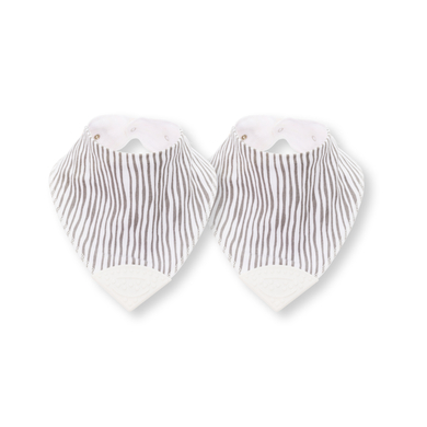 fillikid Bandana enfant anneau de dentition rose