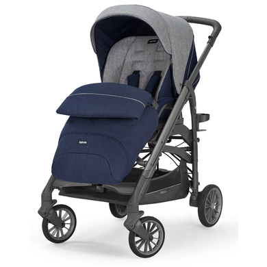 Inglesina Poussette Trilogy Titanium Ardesia Antigua Blue