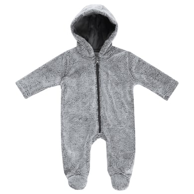 JACKY Combinaison à capuche douillette Lama gris chiné