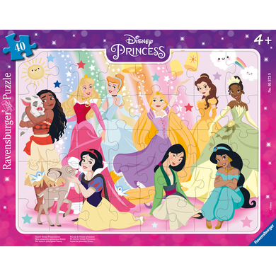 Ravensburger Puzzle à cadre - Nos princesses Disney