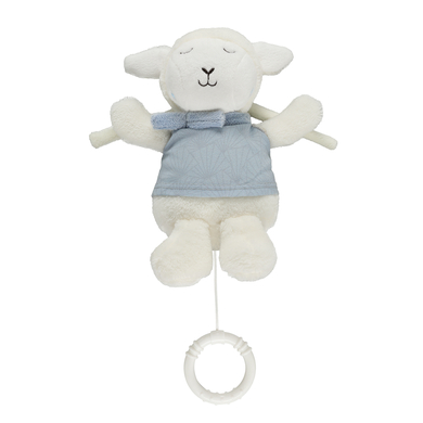 kindsgard Peluche musicale mouton slumma bleu