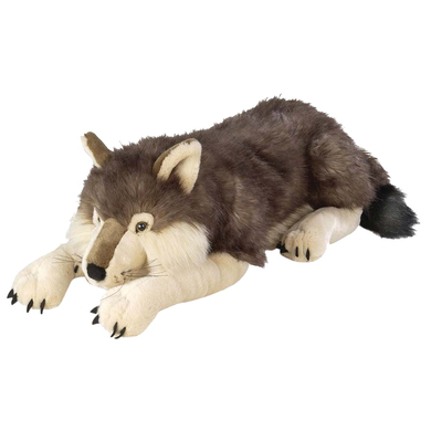 Levně Wild Republic PlyĹˇovĂˇ hraÄŤka Cuddle kins Jumbo Wolf