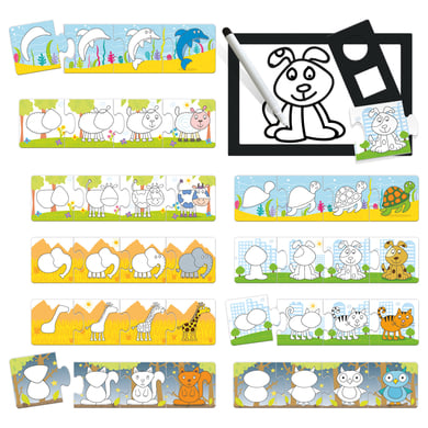 Headu Lernpuzzle Zeichenschule