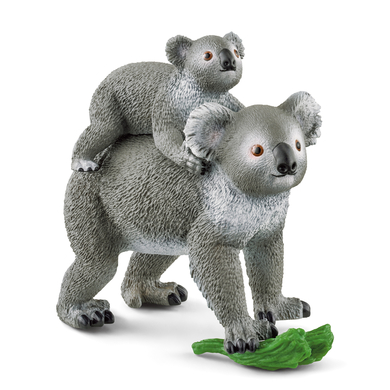 Schleich Figurine mère koala avec bébé 42566