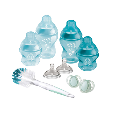 Image of Tommee Tippee Starter set Closer to Nature per neonati in blu