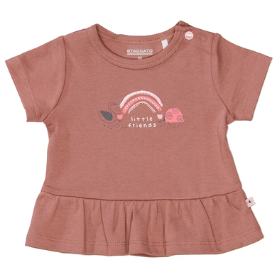 Staccato T-shirt soft indian red