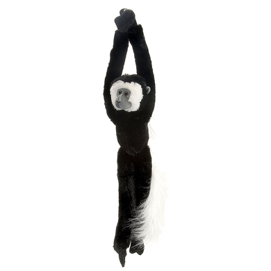 Wild Republic Peluche suspendue colobe noir et blanc 51 cm