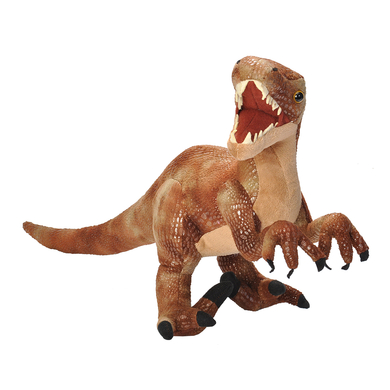 Wild Republic Peluche dinosaure II vélociraptor 44 cm