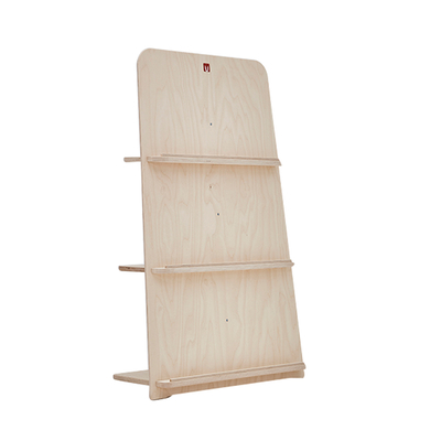 Bianconiglio Kids® BUK 100 Bücherregal Montessori natur unlackiert  - Onlineshop Babymarkt
