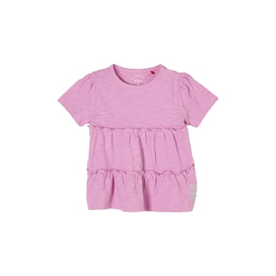 s. Olive r T-shirt med volanger rosa