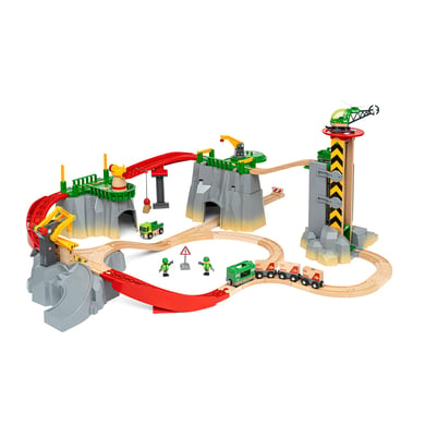 Image of BRIO® WORLD Stazione in legno - Set merci Deluxe059