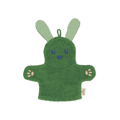 Sterntaler Gant de toilette enfant de jeu Kinni vert foncé