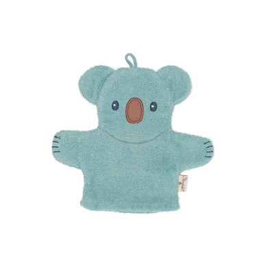 Sterntaler Gant de toilette enfant de jeu Kalla mélange bleu