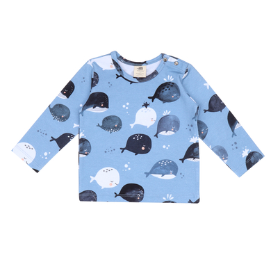 Levně Wal kiddy Košile Cute Whale s modrá