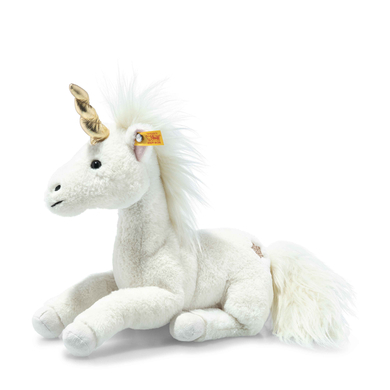 Steiff Soft Cuddly Friends Schlenker Licorne Unica blanche, 27 cm