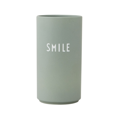 Design Letters Boîte de rangement enfant vase Favourite porcelaine medium green