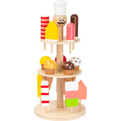 small foot® Présentoir à glaces Luigi Gelato bois