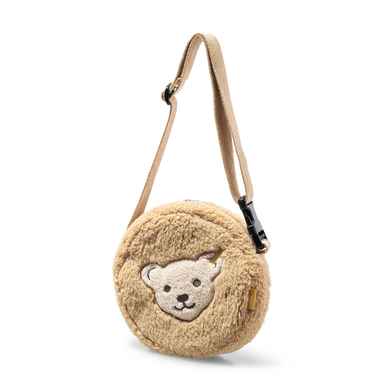 Steiff Sac à main Teddy Fleece beige, 17 cm