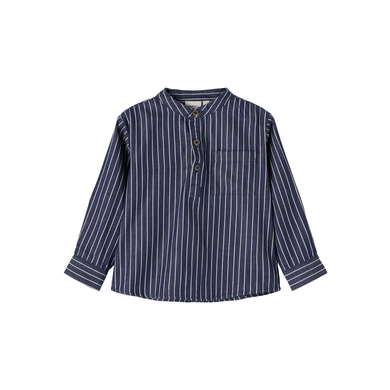 name it Chemise Nmma stripes Dark Blue Denim
