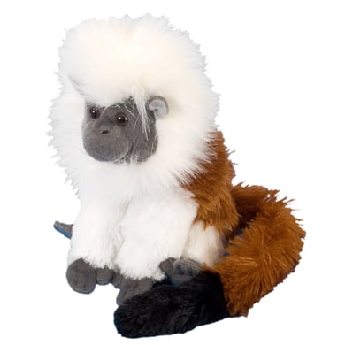 Wild Republic Peluche tamarin crête blanche Cuddlekins Mini